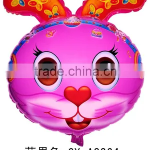 2016 Rabbit Head Shaped Foil Balloons Aluminum Foil Balloons thumbnail-1