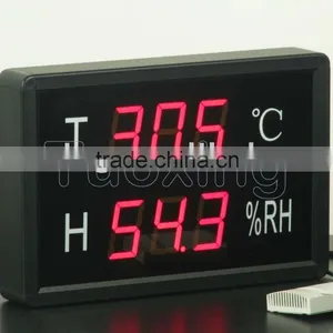 6 Digit 2.3 Inch Led Digital Thermometer Hygrometer thumbnail-1