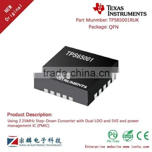 Genuine Original TPS65001RUK QFN TPS65001 Dual Buck Converter thumbnail-1
