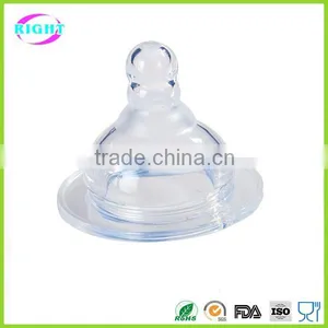Food Grade Silicone Baby Water Bottle Nipples thumbnail-2
