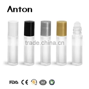 Tube Frosted Roll on Perfume Bottle Glass 5ml thumbnail-1