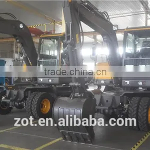 SDLG Made 6tons Wheel Excavator ZE906W Cheap for Exporting thumbnail-2