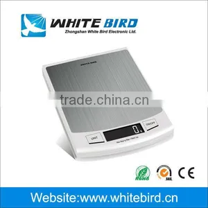 High Accuracy Digital Electronic Diet Stainless Steel Kitchen Scale 5kg thumbnail-3