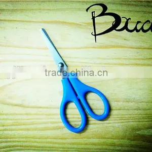 5.5" Stationery Stainless Steel Student Scissors With Plastic Handle BD-S1646 thumbnail-1