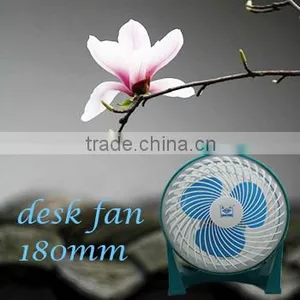2014 Morden Design 180mm Cooling Electric Mini Desk Fan thumbnail-1