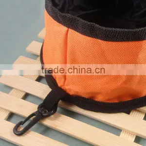 Pet Dog Cat Collapsible Food Water Feeder, Foldable Travel Dog Feeder, Camping Dog Bowl thumbnail-6