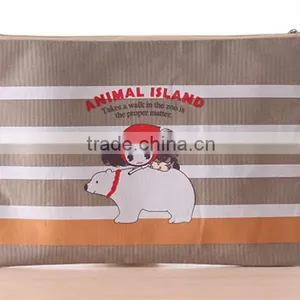 Lovely Pular Girl Printing Travel Document Holder Document Bag thumbnail-4