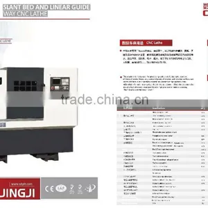 Slant Bed CNC Lathes TCK46A Linear Guideway With Tailstock thumbnail-4