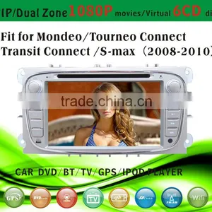 2 Din Car Dvd Player tv Antenna Fit for Ford Mondeo 2008 - 2010 With Radio Bluetooth Gps tv Pip Dual Zone thumbnail-1
