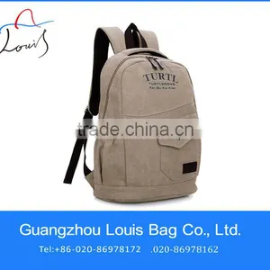 Waterproof Lightweight Canvas Backpack;classic Khaki Canvas Backpack;german School Backpack thumbnail-1