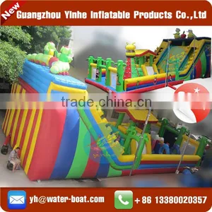 Popular Inflatable Fun City With Slide thumbnail-1