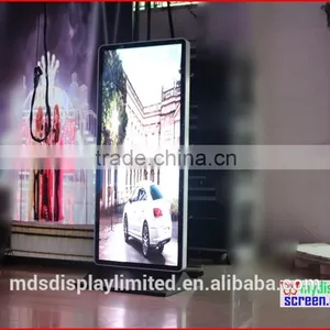Led Commercial Advertising,p5 Outdoor Stand,Mobile Indoor,48cm x 176cm,19" x 69",hd Advertise, 96*352 Pixel,p2.5,p5 thumbnail-3
