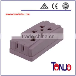 Extension Socket With Side Socket thumbnail-1