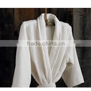 Hotel Bathrobe Such as Waffle Bathrobe Velour Bathrobe Microfiber Bathrobe thumbnail-4