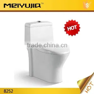 Siphonic One Piece Ceramics S-trap Toilet Cheap Price thumbnail-1