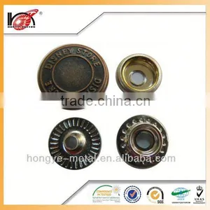 Clear Pvc Plastic Bag With Custom Clothes Snap Button Buttons thumbnail-2