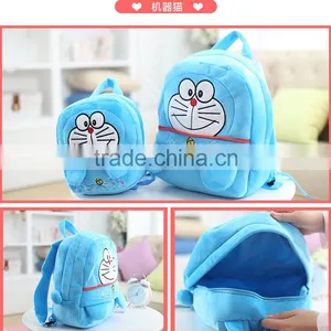 25*19cm(S)/35*28cm(L) Lovely Customzied Red Superman Plush Animal Cartoon Backpack for Children thumbnail-5
