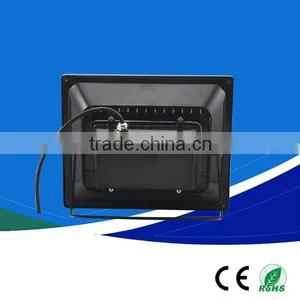 10w Black Case Led 10watt Outdoor Flood Light 100-240v, Bridgelux, White, Rgb Color thumbnail-1