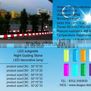 Outdoor Lighting New Design LED Curbstone,Plastic Curbstone China Factory thumbnail-5