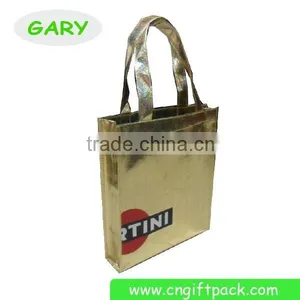 Gold Handbag Tote Bag Metallic Laminated Tote Bag Manufacturer thumbnail-4