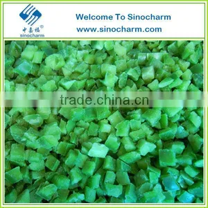 Sweet Bell Pepper Frozen Green Pepper Diced 10mm thumbnail-1