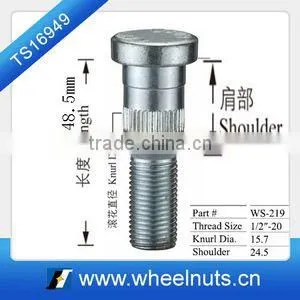 48.5mm Length Wheel Knurl Magnetic Nose Studs thumbnail-1