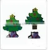 Promotional Christmas Tree Usb Flash Memory Stick as Gift thumbnail-1
