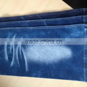 Indigo Knit Springy Denim Fabric:340gsm 54%cotton 27%polyester 15%nylon4%spandex Indigo Knit Denim Fabric From Changzhou China thumbnail-4