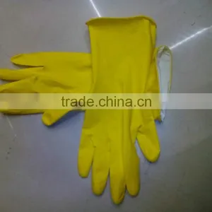 Yellow White Latex in Household Gloves thumbnail-3