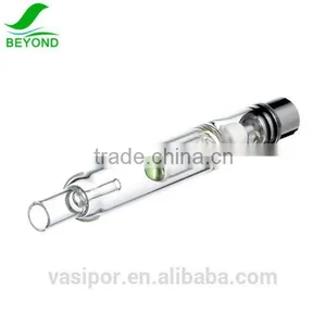 Cool Spill Proof Glass Dab Vaporizer Pen Attachment With 2 Coils Hot Sell thumbnail-4
