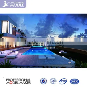 3D Rendering Luxury Modern Home Plans, 3D Architectural and Construction Interior and Exterior Rendering thumbnail-1