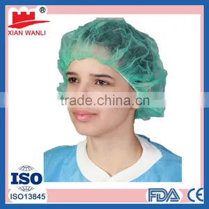 Different Types of Disposable Cheap Caps Custom Surgical Bulk Bouffant Caps thumbnail-2