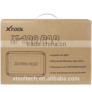 Xtool X-100 PAD AUTO DIAGNOSTIC TOOL X100 Tablet LOCKSMITH TOOL X100PAD OBD2 KEY PROGRAMMING TOOL thumbnail-1