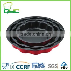 Non-Stick Metal Round Tart Tins 28cm thumbnail-4
