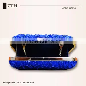 High Quality Mesh Sequins Evening Clutch Box thumbnail-4