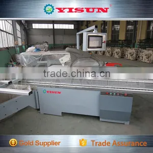 CNC-32 Horizontal Table Saw Automatic Panel Saw Machine Altendorf Type Sliding Table PLC Control With Touch Screen thumbnail-1