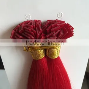 China Supplier Brazilian Hair Extension Flat Tip Hair Wholesale Hair Weave thumbnail-1