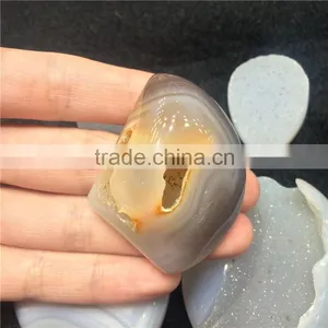 Natural Agate Geode Slices Wholesale Crystal Heart Stone thumbnail-5