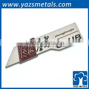 50 mm Silver Color Soft Enamel Lusury Car Logo Car Emblem thumbnail-5