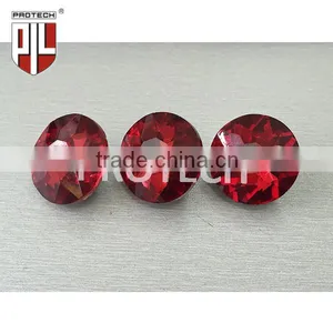 25mm Red Upholstery Crystal Buttons for Bed Manufacturing thumbnail-3