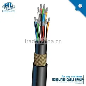 JVVP3 12 Pairs 2x0.5 Mm2 Copper Instrumentation Cable, Instrumentation Cable With Drain Wire thumbnail-2
