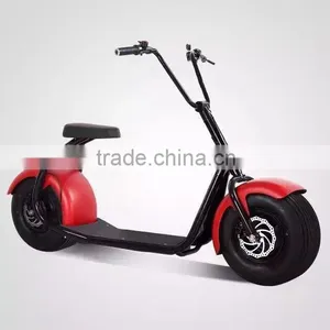 China Supply New Design 2 Wheel Fat Tire Bicycle Electric Motor Electric Scooter thumbnail-1