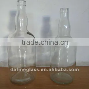 700ml High Quality Clear Empty Alcohol Bottle/Spirit Bottle thumbnail-1