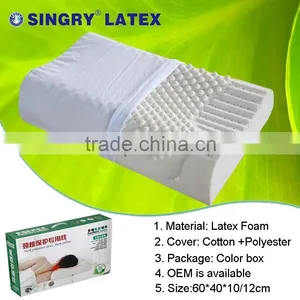 Anti-snoring Neck Latex Pillow Wave Latex Pillow thumbnail-1