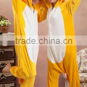 New Brave Golden Lion Adult Animal Winter Pajama Fleece Onesie KK853 thumbnail-4