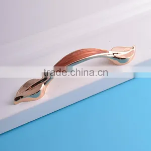 Leaf Shape Novelty Furniture Door Knobs for Dresser Cabinet Closet Drawer Wardrobe Cupboard thumbnail-6
