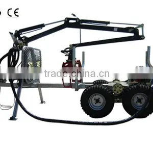 350 Farm Trailer With Crane thumbnail-1