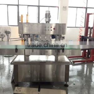 Inline Irregular Lid Capping Machine for Nozzle and Gunner Cap thumbnail-4