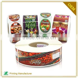 2015 Full Color Frozen Food Label Sticker Stickers For Isticks Cutting Printer Factory thumbnail-4