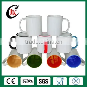 Wholesale 11oz White Ceramic Sublimation Cup Blank Sublimation Mug for Sublimation Transfer Machine thumbnail-1